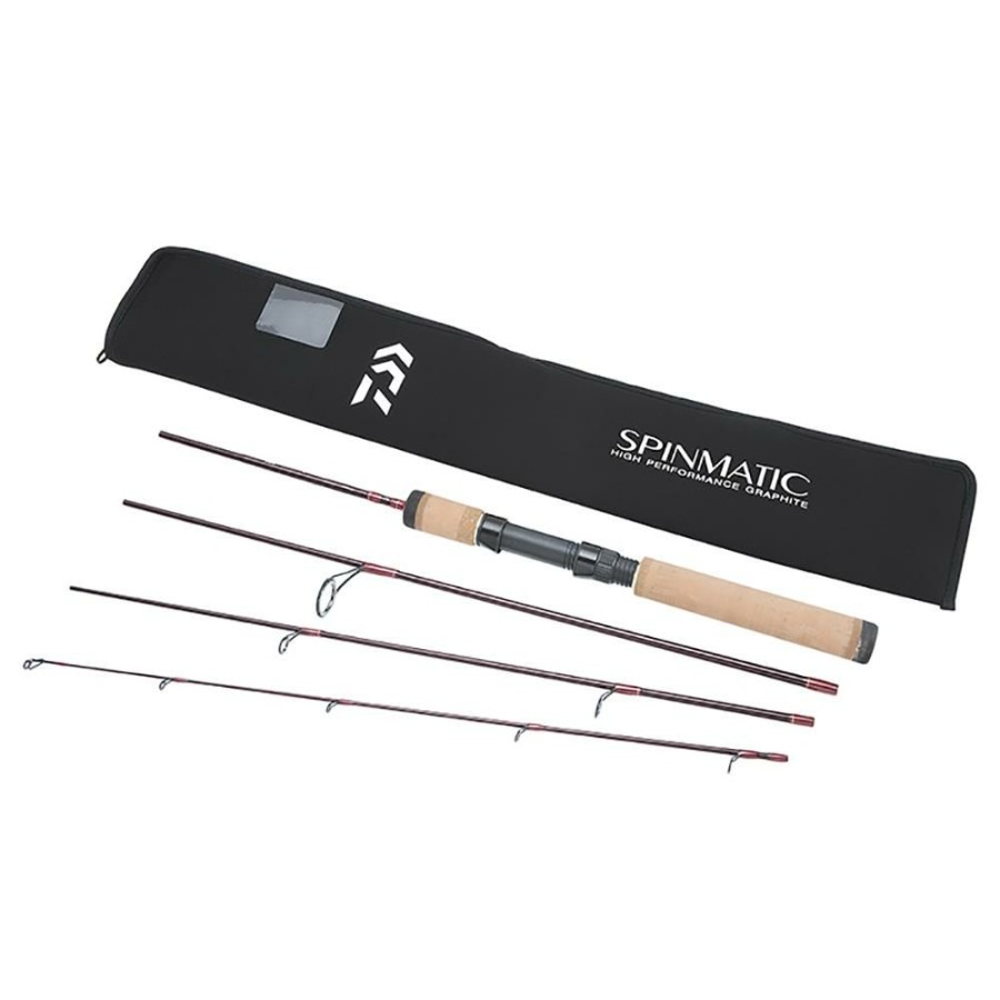 Rods * | At Low Price Daiwa Spinmatic D Travel Spinning Rod