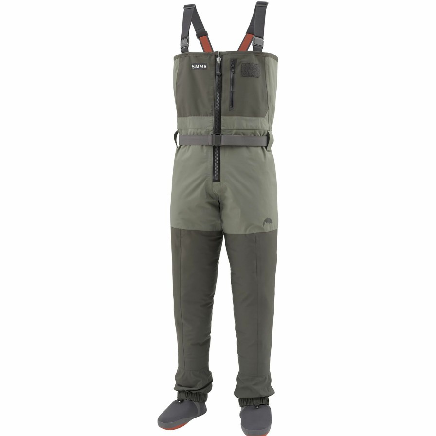 Wading * | Glamor Model Simms Men'S Freestone Z Stockingfoot Chest Waders