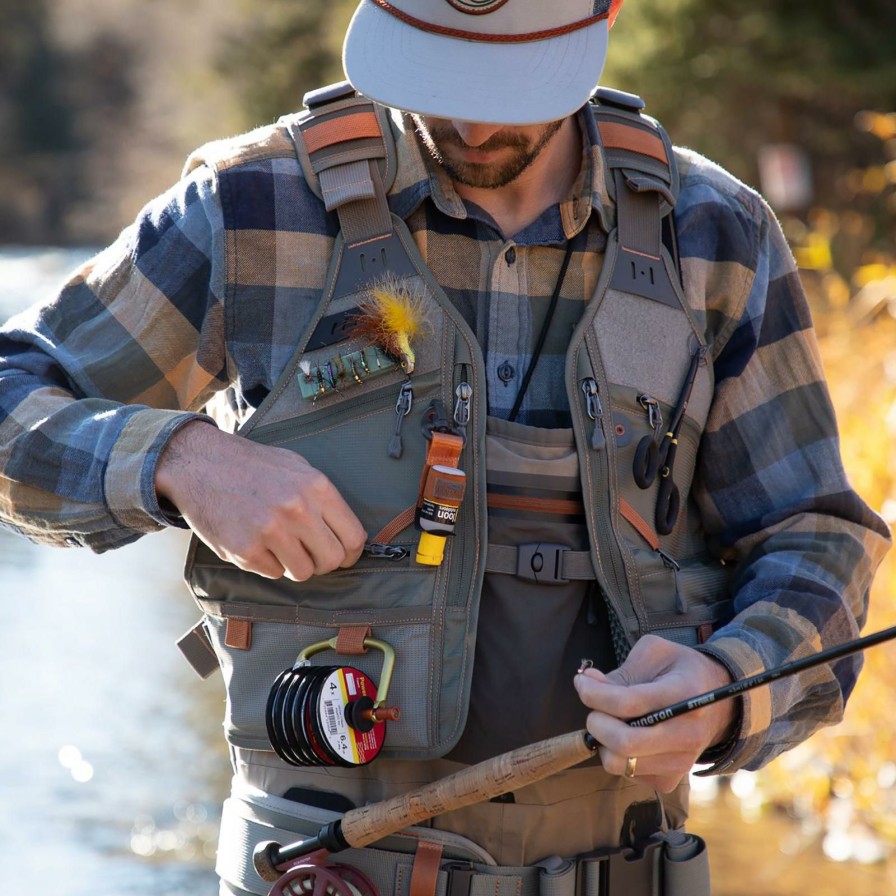 Wading * | Classical Style Fishpond Men'S Flint Hills Vest