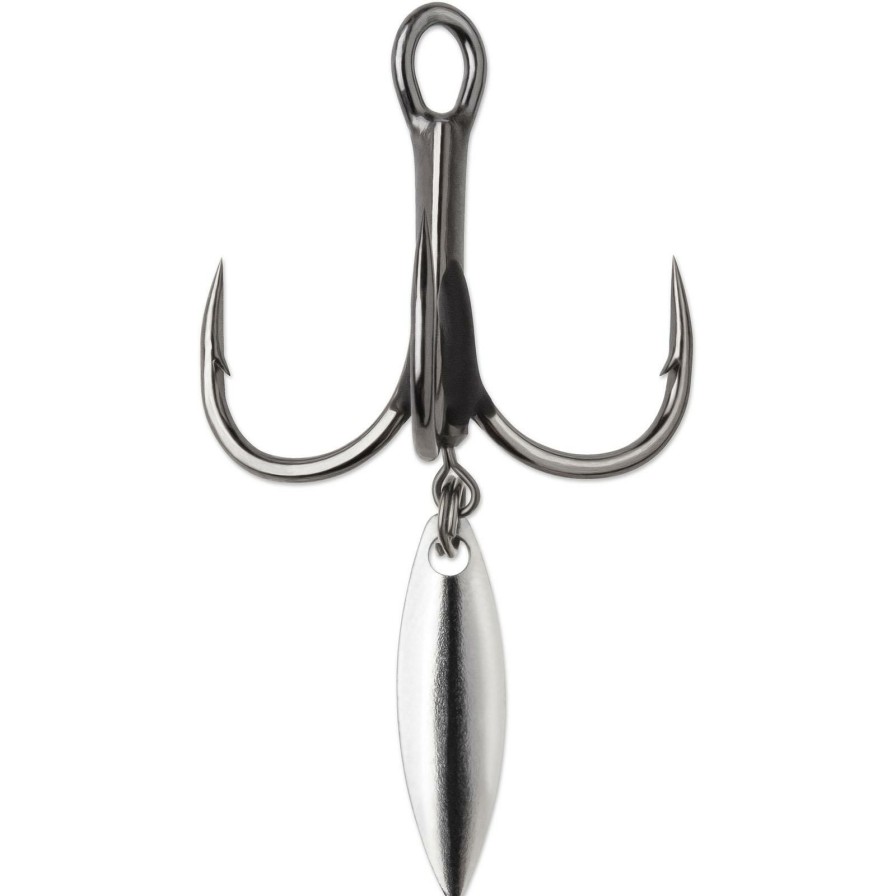 Terminal Tackle * | At Low Price Vmc Bladed Hybrid Treble Short Hooks