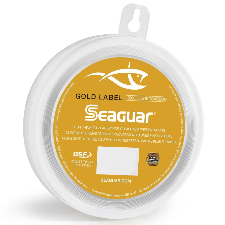 Line * | Bargain Sale Seaguar Gold Label 100% Fluorocarbon Leader Material