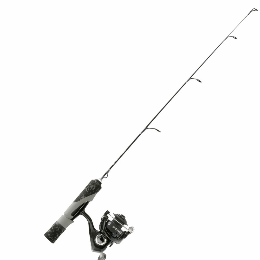 Rod & Reel Combos * | At Unbeatable Price 13 Fishing Sonicor Stealth Edition Ice Spinning Combo