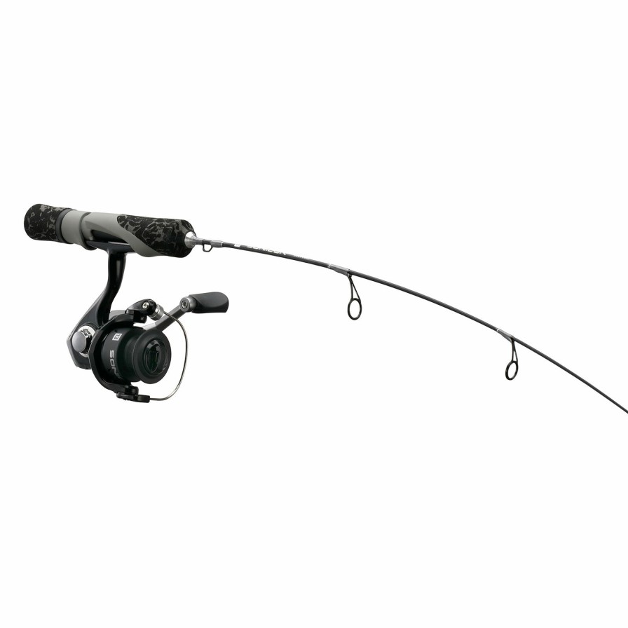 Rod & Reel Combos * | At Unbeatable Price 13 Fishing Sonicor Stealth Edition Ice Spinning Combo