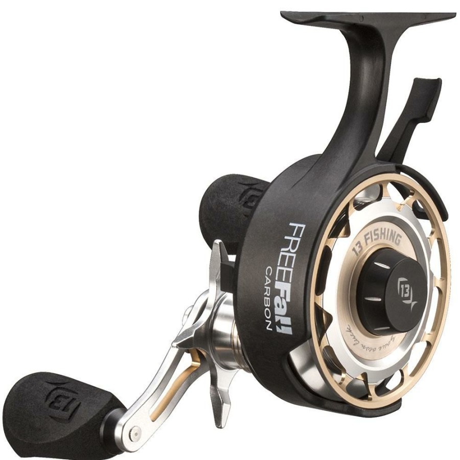 Reels * | Shop 13 Fishing Freefall Carbon Inline Ice Reel