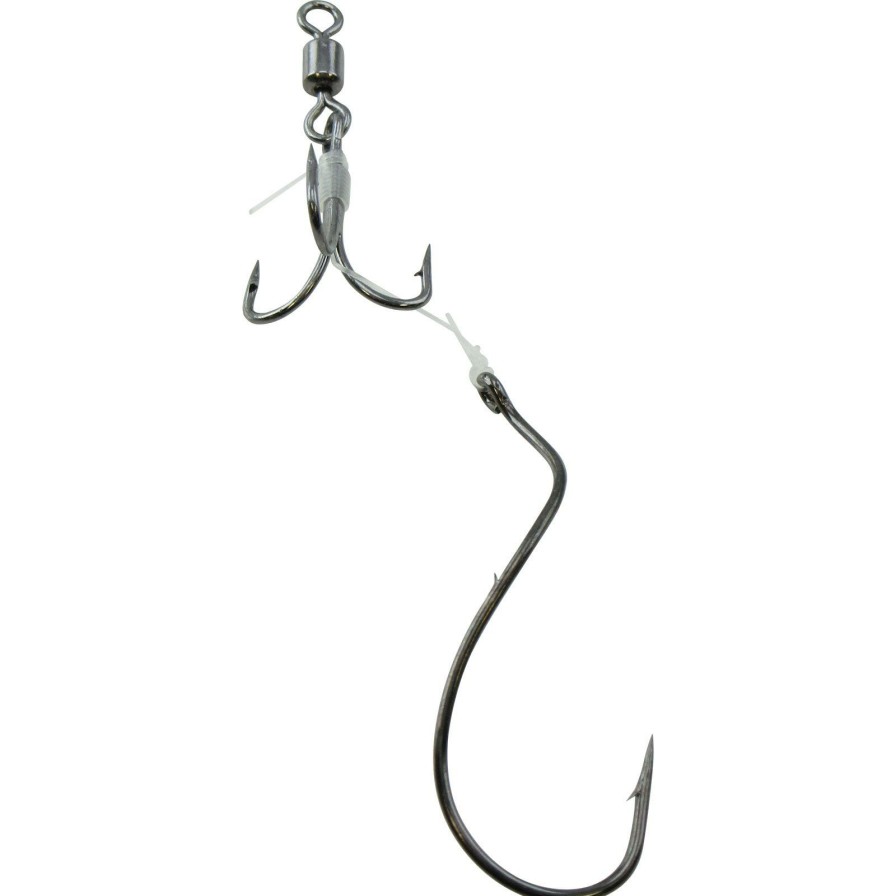 Terminal Tackle * | At Unbeatable Price Walleye Nation Creations Double Trouble Replacement Hook