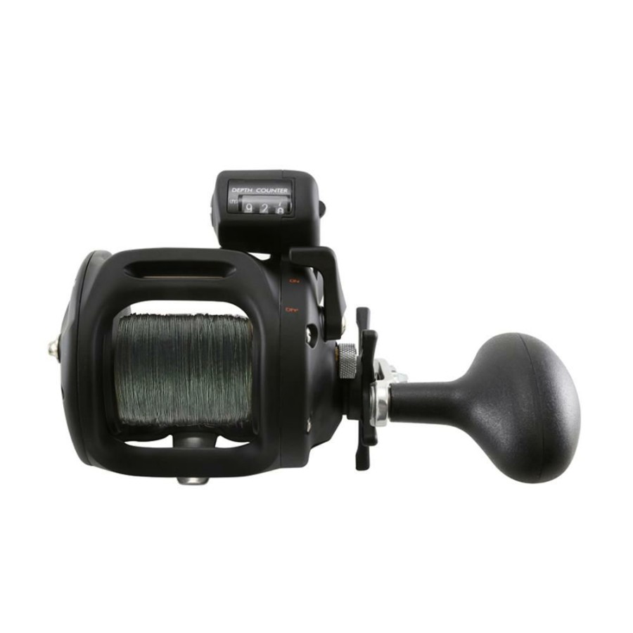 Reels * | Special Design Okuma Magda Pro Dxt Line Counter Prespooled Braided Line Reel