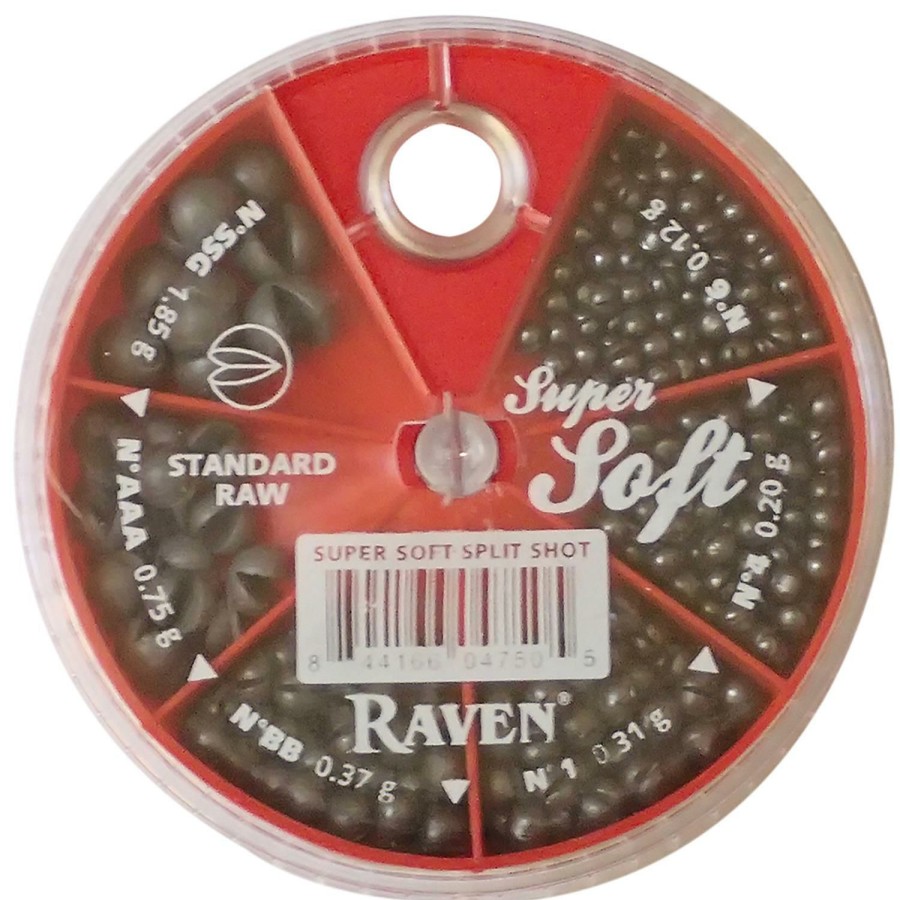 Terminal Tackle * | At Low Price Raven Super Soft Split Shot Dispenser