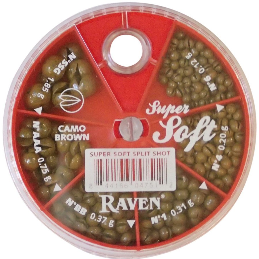 Terminal Tackle * | At Low Price Raven Super Soft Split Shot Dispenser