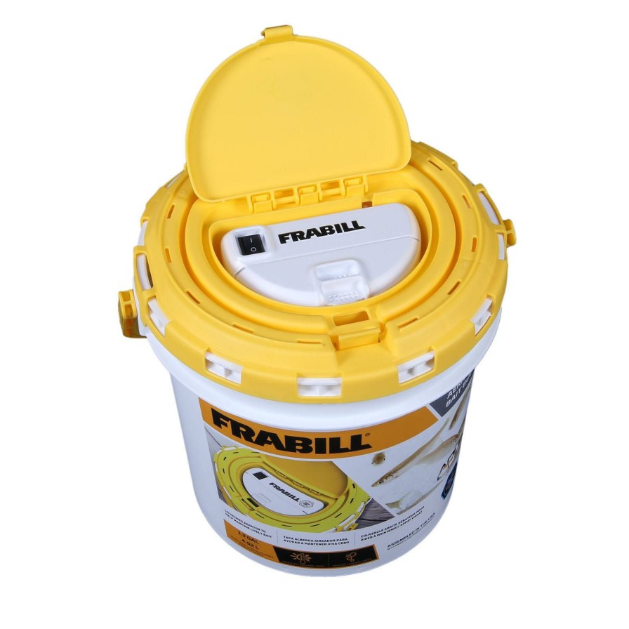 Fishing Accessories * | Bargain Sale Frabill Insulated Bait Bucket With Aerator