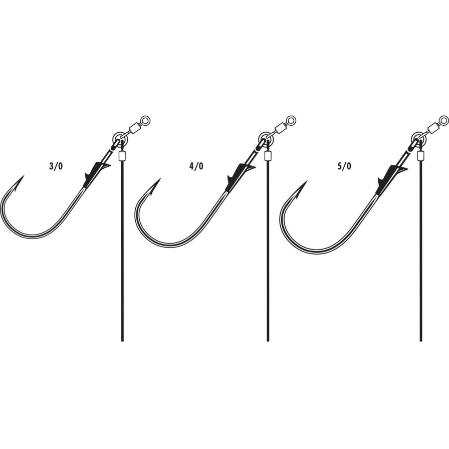 Terminal Tackle * | Discounts Vmc Tokyo Rig Heavy Duty Flippin Hooks