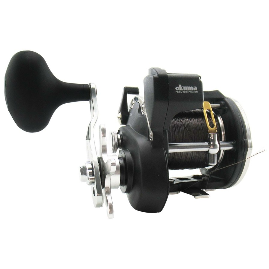 Reels * | Discounts Okuma Convector Line Counter Pre-Spooled 7-Strand Wire Trolling Reel