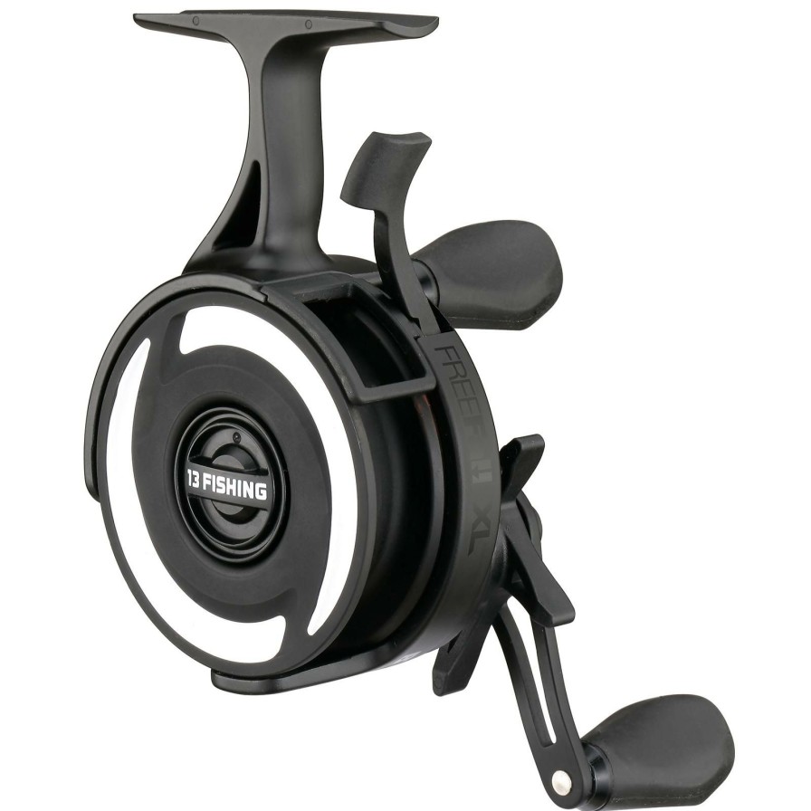 Reels * | Classical Style 13 Fishing Black Betty Xl Freefall Inline Ice Reel