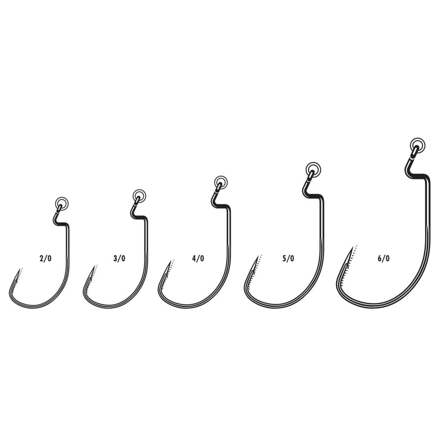 Terminal Tackle * | Special Style Vmc Ringed Heavy Duty Wide Gap Hooks