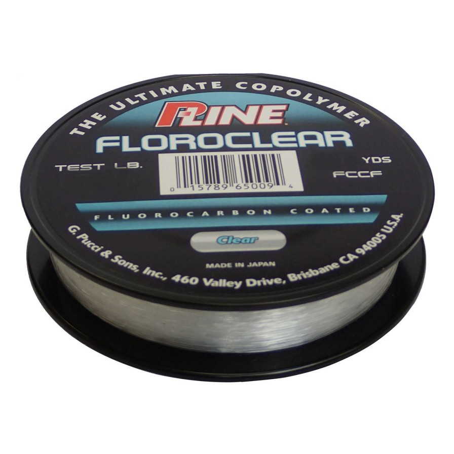 Line * | Discounts P-Line Floroclear Fluorocarbon Coated Line