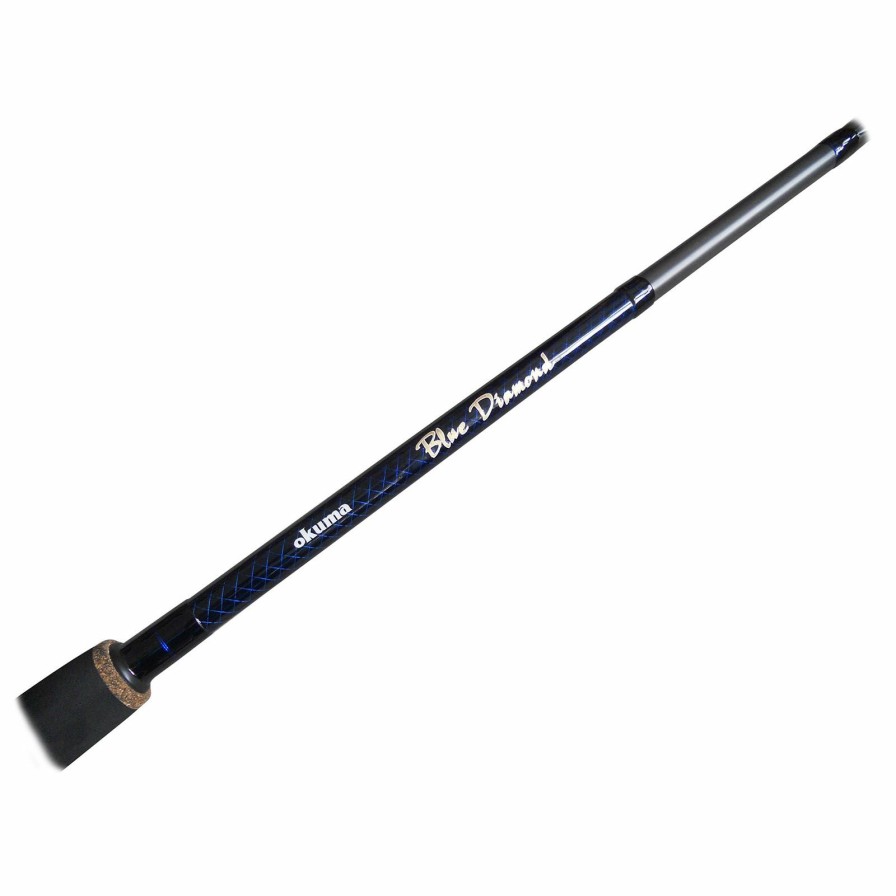 Rods * | Opening Sales Okuma Blue Diamond Trolling Rod