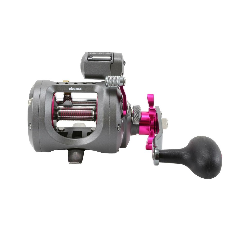 Reels * | Best Quality Okuma Cold Water Ladies Edition Line Counter Reel