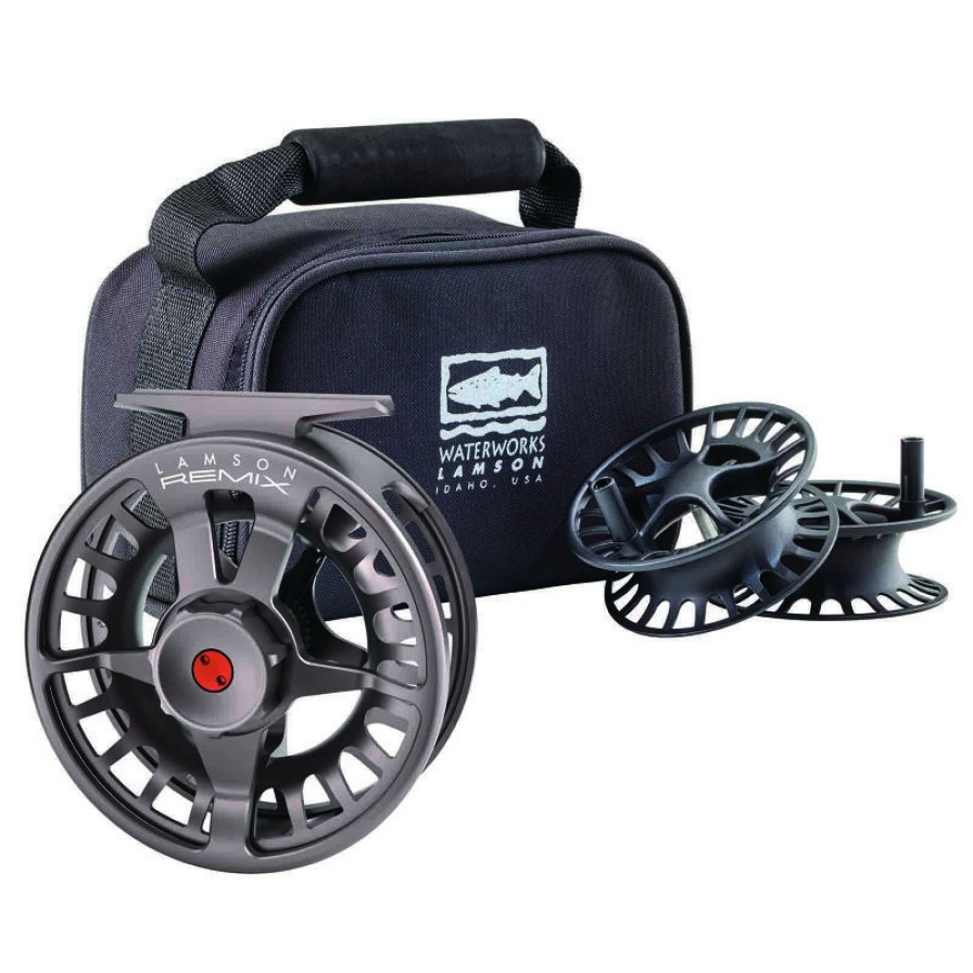 Reels * | Classical Style Waterworks Lamson Remix Fly Reel 3-Pack