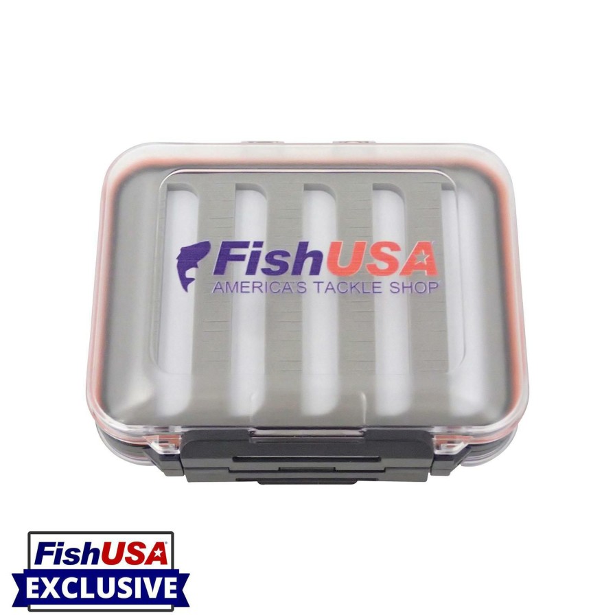 Gear & Tackle Storage * | Original Model Fishusa New Phase Double-Sided Waterproof Fly Box