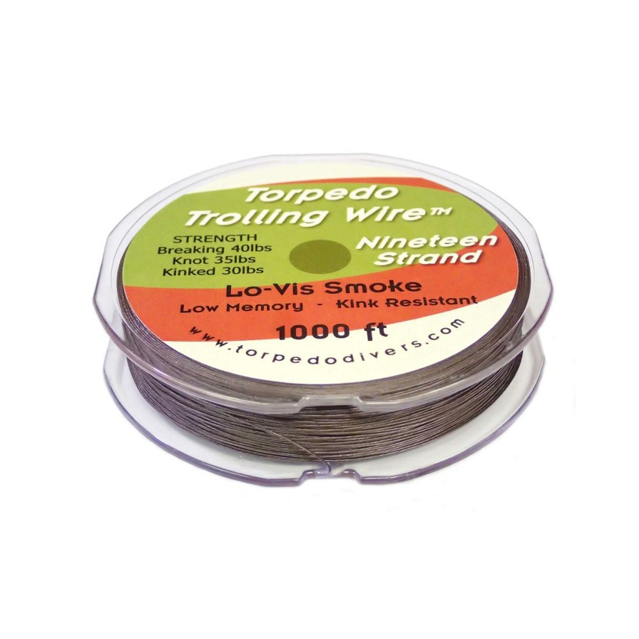 Line * | Offering Discounts Torpedo 19-Strand Trolling Wire Line