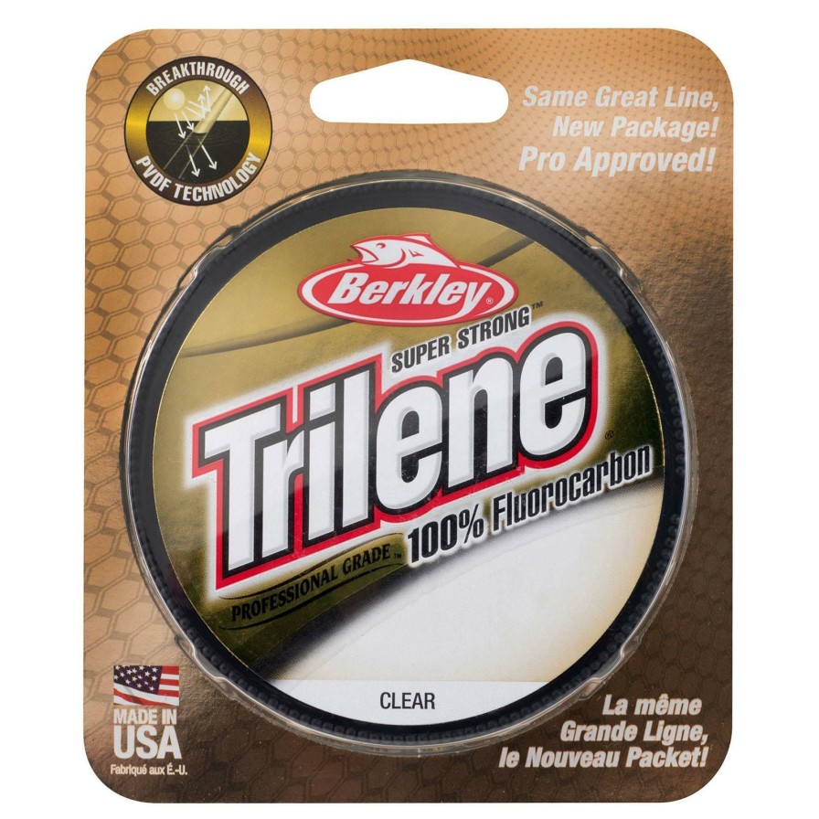 Line * | Shop Berkley Trilene Professional Grade 100% Fluorocarbon Line