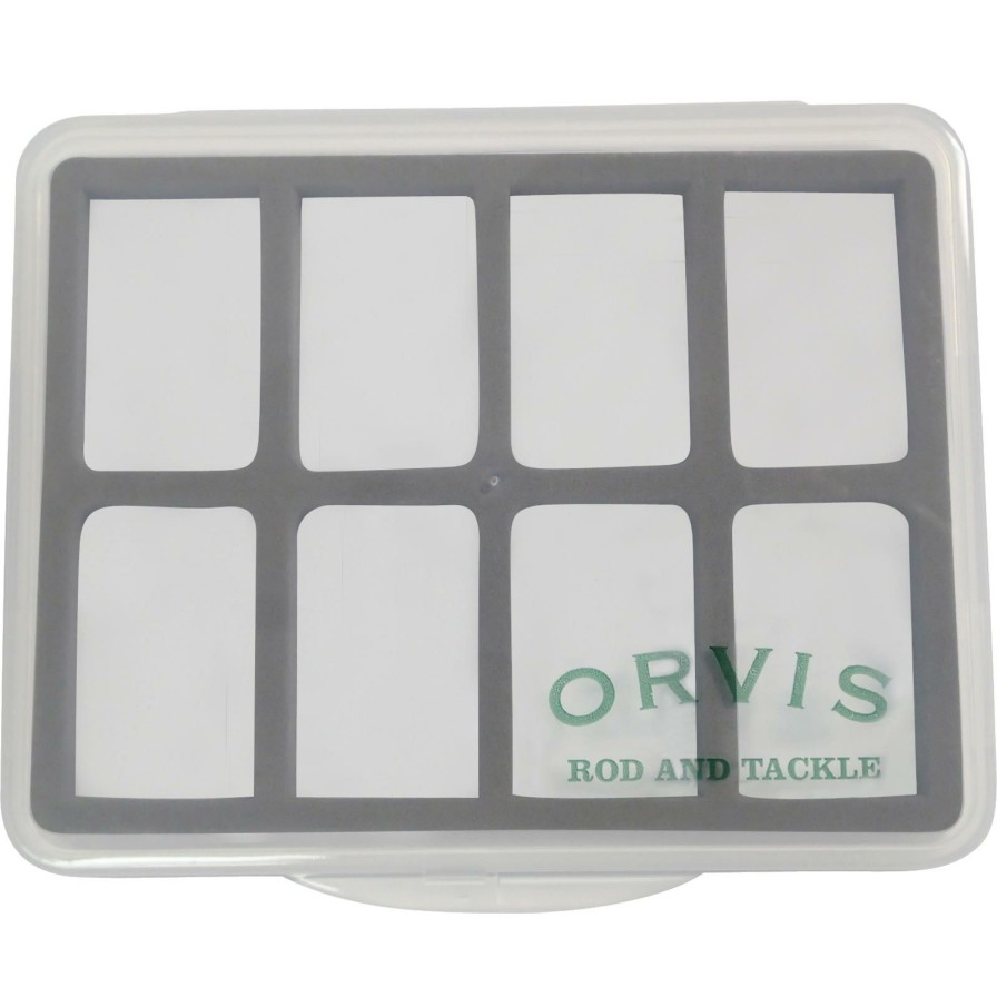 Gear & Tackle Storage * | Best Quality Orvis Super Slim Vest Pocket 8-Compartment Fly Box