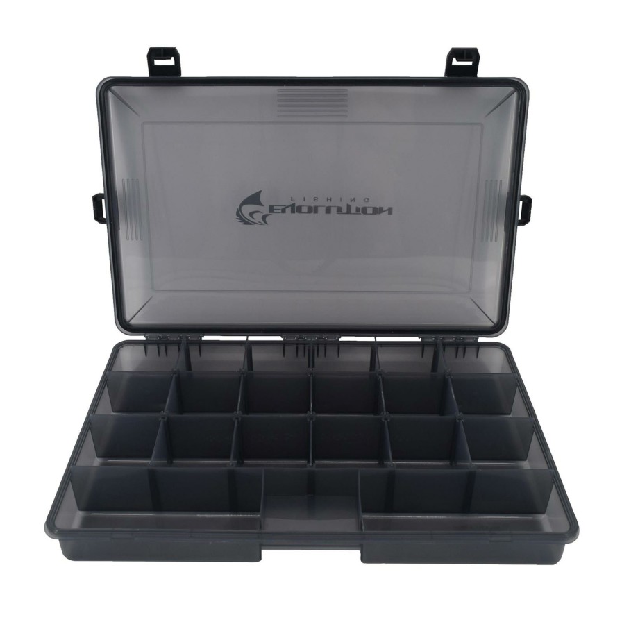 Gear & Tackle Storage * | Opening Sales Evolution Outdoor 3700 4-Latch Waterproof Tackle Tray