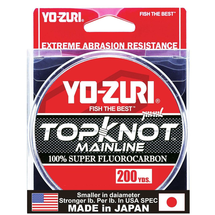 Line * | Delicate Design Yo-Zuri Topknot Mainline Fluorocarbon Line