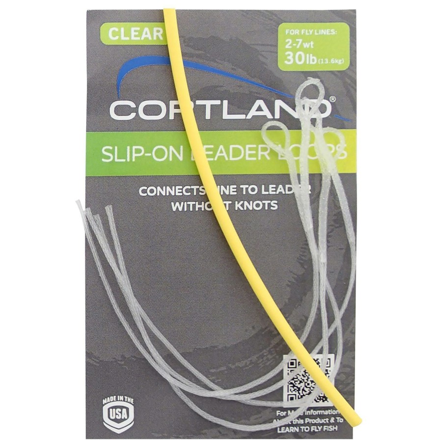 Line * | Quality Guarantee Cortland Sinking Slip-On Leader Loops