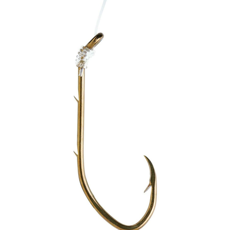 Terminal Tackle * | Delicate Design Eagle Claw Pro-V Bend Baitholder Snelled Hooks