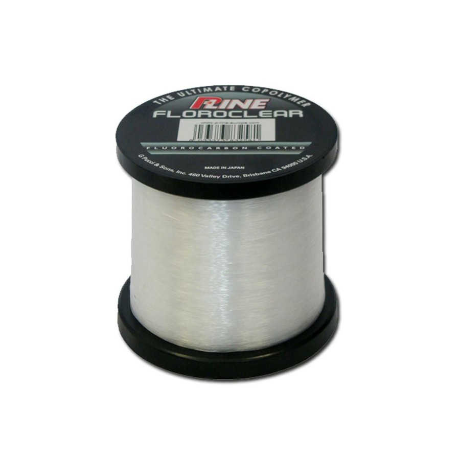 Line * | Bargain Sale P-Line Floroclear Fluorocarbon Coated Line Bulk Spool