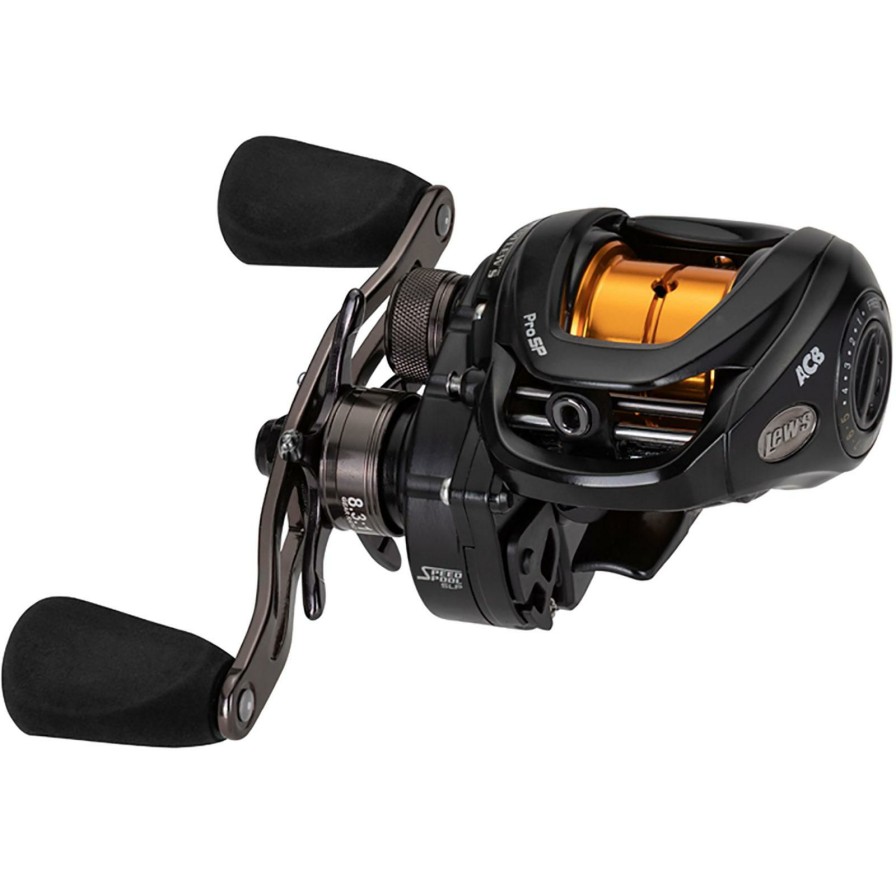 Reels * | Sale Merchandise Lew'S Team Pro Sp Skipping & Pitching Low-Profile Casting Reel