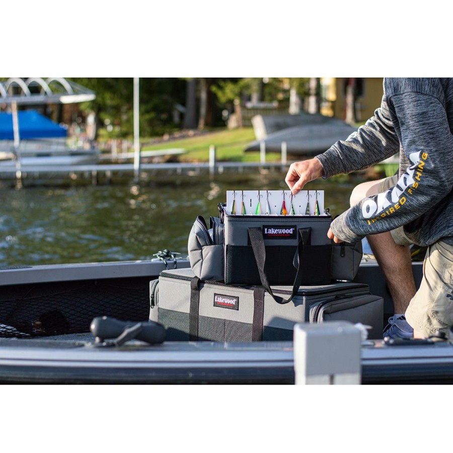 Gear & Tackle Storage * | The Latest Fashion Lakewood Lure Caddy Soft-Sided Hard Tackle Box