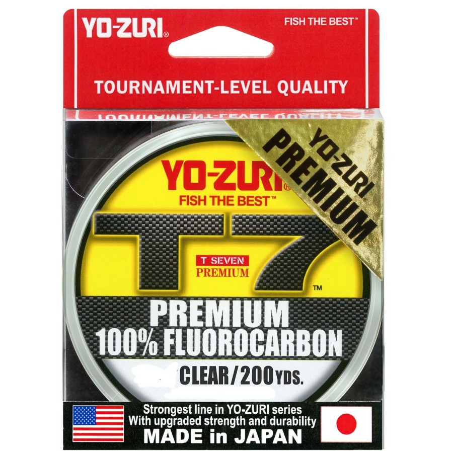 Line * | Bargain Sale Yo-Zuri T7 Premium Fluorocarbon Line