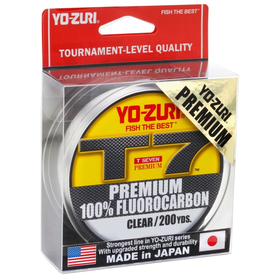 Line * | Bargain Sale Yo-Zuri T7 Premium Fluorocarbon Line