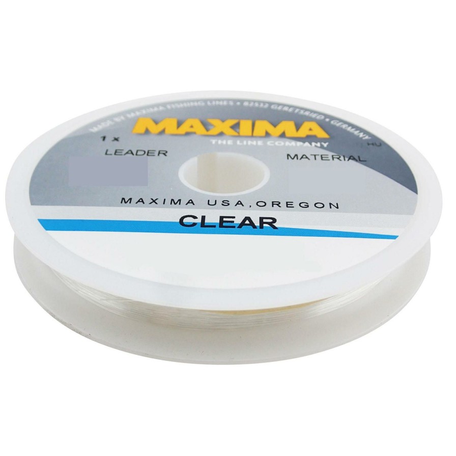 Line * | At Unbeatable Price Maxima Clear Monofilament Leader Material