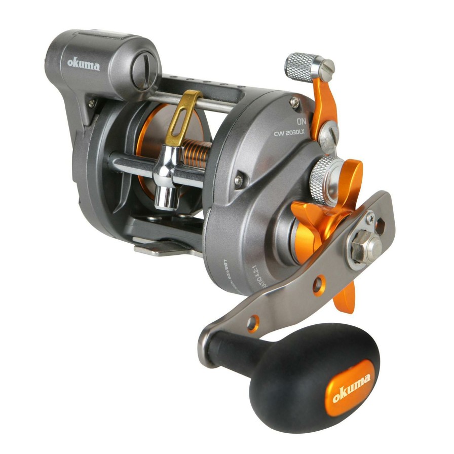 Reels * | Top Sell Okuma Cold Water Line Counter Reel