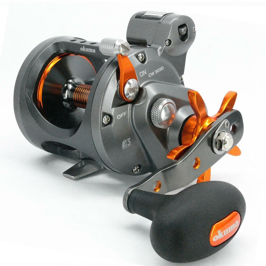 Reels * | Top Sell Okuma Cold Water Line Counter Reel