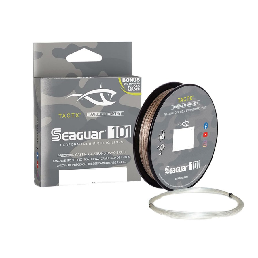 Line * | Shop Seaguar 101 Tactx Braid And Fluoro Line Kit