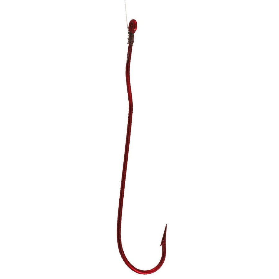 Terminal Tackle * | Special Style Tru-Turn 868G X-Long Shank Aberdeen Snelled Hooks