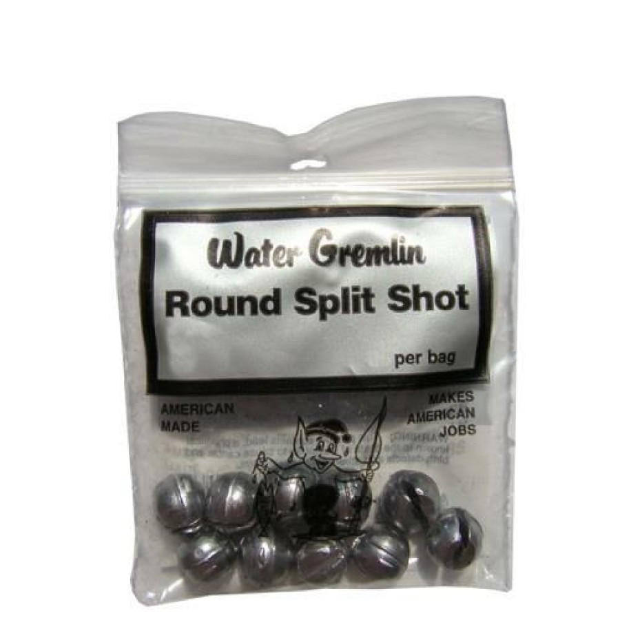 Terminal Tackle * | At Discount Prices Water Gremlin Lead Round Split Shot