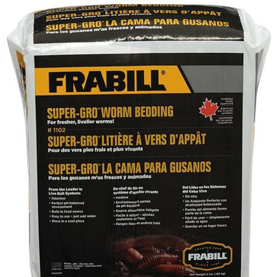 Fishing Accessories * | At Discount Prices Frabill Super-Gro Worm Bedding