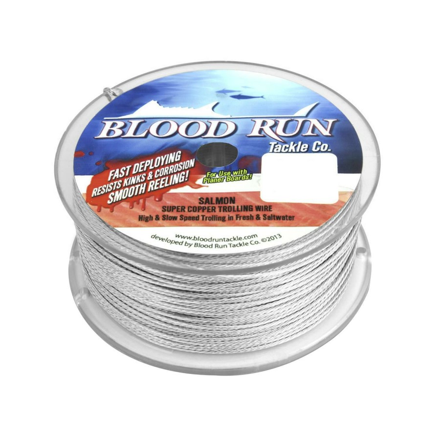 Line * | At Low Price Blood Run Tackle Super Copper Trolling Wire